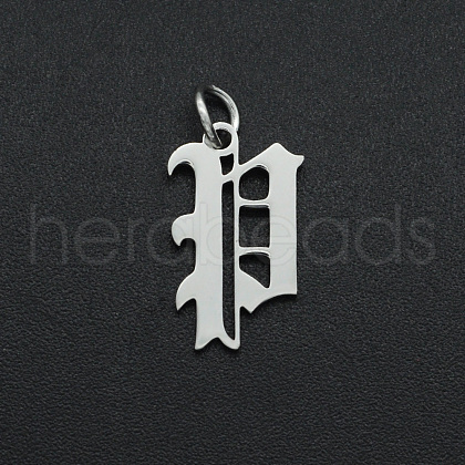 Non-Tarnish 304 Stainless Steel Pendants STAS-R111-JA565-P-1