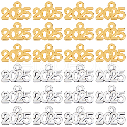 SOFPLATE 100Pcs 2 Colors Alloy Pendants FIND-SP0002-35-1