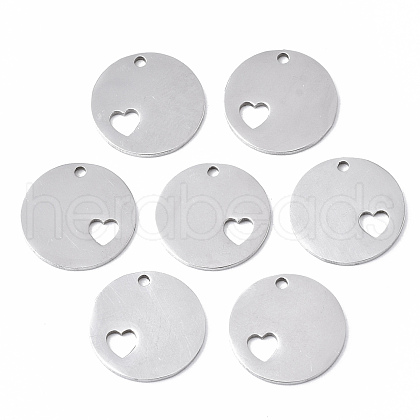 Non-Tarnish 201 Stainless Steel Charms STAS-N091-68-1