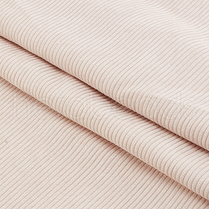 Corduroy Kintted Rib Fabric DIY-WH0491-68A-1