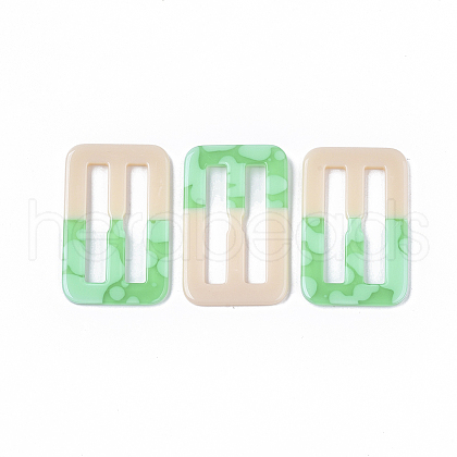 Acrylic Slide Buckles OACR-T020-031C-1