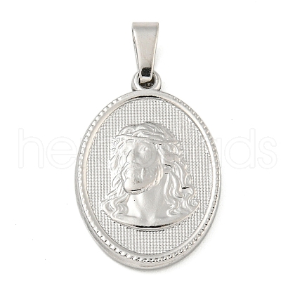 Non-Tarnish 304 Stainless Steel Pendants STAS-B071-02A-28P-1