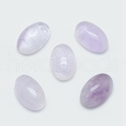 Natural Amethyst Cabochons G-G759-R01-1