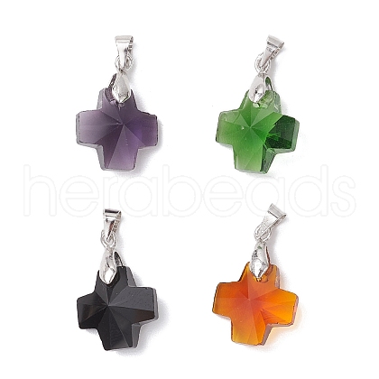 Glass Charms PALLOY-JF03997-02-1