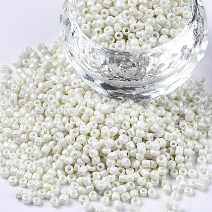 Glass Seed Beads SEED-S060-A-F207-1