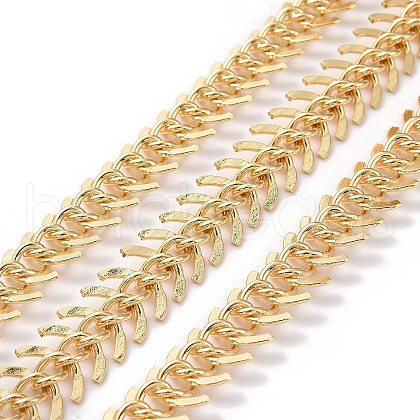 Brass Fishbone Chain CHC-E027-01G-01-1