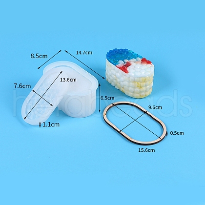 Food Grade DIY Silicone Box Molds PW-WG12455-02-1