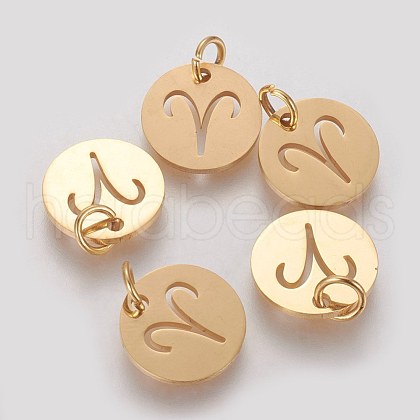 Ion Plating(IP) 304 Stainless Steel Pendants A-STAS-Q201-T445-1G-1