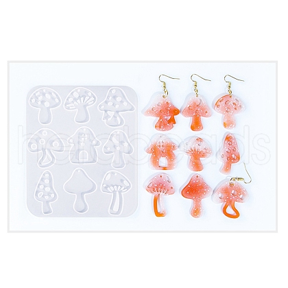 Easter DIY Pendant Molds AJEW-U023-02A-1
