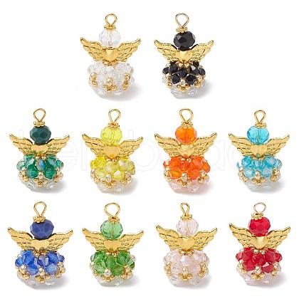 Glass Pendants PALLOY-MZ00664-1