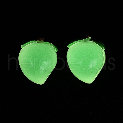Luminous Resin Cabochons CRES-D277-03F-1