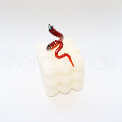 Snake Transparent Glass Cuff Rings FS-WGAA607-02-1
