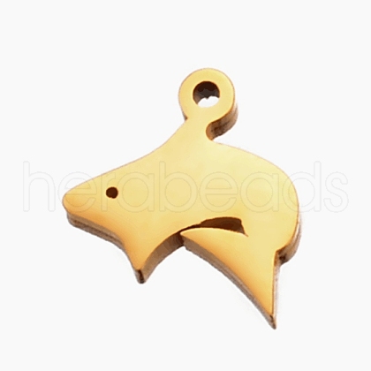 304 Stainless Steel Charms STAS-U027-10G-01-1