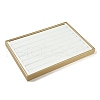 Imitation Leather Jewelry Ring Trays CON-G023-01A-1