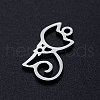 Non-Tarnish 304 Stainless Steel Pendants A-STAS-S105-JN366-1-2