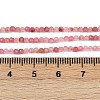 Natural Rhodonite Beads Strands G-RM2025-B35-2mm-C-5
