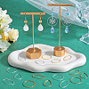 SOFPLATE 120Pcs 6 Styles Brass Linking Rings KK-SP0002-16-4