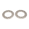 Tibetan Style Alloy Linking Rings TIBE-Q035-055AS-NR-2