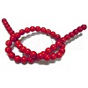 Synthetical Howlite Beads TURQ-G609-12mm-2
