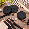   3 Rolls 3 Styles Flat Polyester Elastic Cord OCOR-PH0002-29B-3