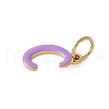 304 Stainless Steel Enamel Charms STAS-G353-01G-C-2