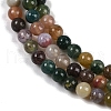 Natural Indian Agate Bead Strands G-A130-3mm-K12-5