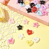 64Pcs 16 Styles Acrylic Beads SACR-FS0001-29-8