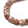 Natural Sunstone Beads Strands G-C109-A09-02-4