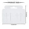 Plastic Hair Clip Display Cards CDIS-FG0001-03-2