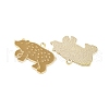 Golden Plated Alloy Enamel Pendants ENAM-Z017-05G-2