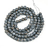 Baking Painted Glass Beads Strands DGLA-N010-8mm-09-2