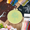 DIY Bouquet Pattern 3D Embroidery Starter Kits DIY-TA0006-26-15