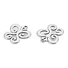 Non-Tarnish 201 Stainless Steel Charms STAS-N098-131P-3