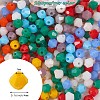 1800Pcs 10 Colors Opaque Solid Color Glass Beads Strands GLAA-SZ0001-84-7