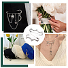   30Pcs Tibetan style Alloy Chandelier Component Links FIND-PH0022-77-3