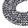 ARRICRAFT Natural Larvikite Beads Strands G-AR0001-22-1