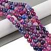Natural Agate Bead Strands G-C116-B01-02-1