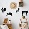 PVC Wall Stickers DIY-WH0377-074-3