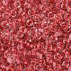 Transparent Inside Colours Glass Seed Beads SEED-A032-04J-3