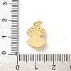 Brass Micro Pave Cubic Zirconia Pendants KK-I276-08G-3