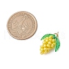 Glass Seed Beaded Grape Pendants PALLOY-MZ00467-03-2