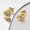 Rack Plating Brass Micro Pave Clear Cubic Zirconia Stud Earrings EJEW-K299-01G-A-3