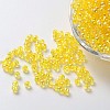 Eco-Friendly Transparent Acrylic Beads PL735-6-1