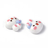 Opaque Resin Cabochons CRES-P023-02D-3