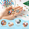 Spritewelry 200Pcs 10 Colors Painted Glass Beads Strands GLAA-SW0001-03-14