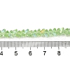 Transparent Glass Beads Strands EGLA-P061-04B-AB03-4