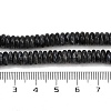 Natural Larvikite Beads Strands G-Q159-B22-01-5