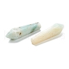 Natural Flower Amazonite Pointed Beads G-E490-C33-2
