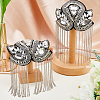 SUPERFINDINGS 2Pcs Detachable Iron Tassel Epaulettes FIND-FH0005-43B-5