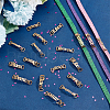   14pcs 7 style Constellations Theme 201 Stainless Steel Shoe Lace Decorations AJEW-PH0011-22-5